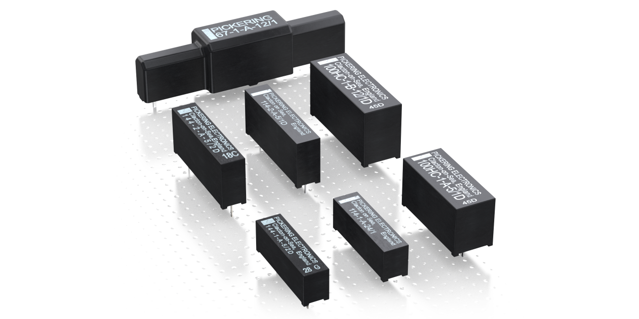 New high power reed relays from Pickering  on show at productronica India 2024