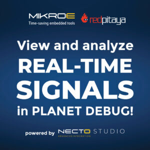 red pitaya pr banner2 NECTO Studio 2.3.0 IDE from MIKROE adds Red Pitaya enabling signal analysis to be performed without expensive lab equipment