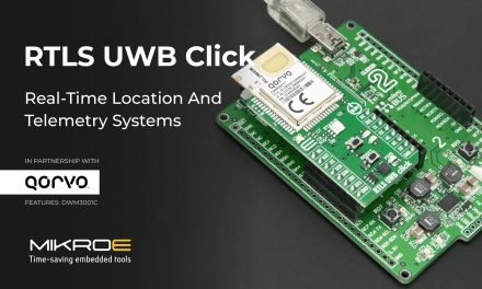 Develop real-time location and telemetry systems using ultra-wideband comms with the RTLS UWB Click from MIKROE