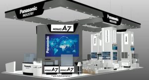 stand SPS 2024 Panasonic Industry exhibits at SPS Parma 2024
