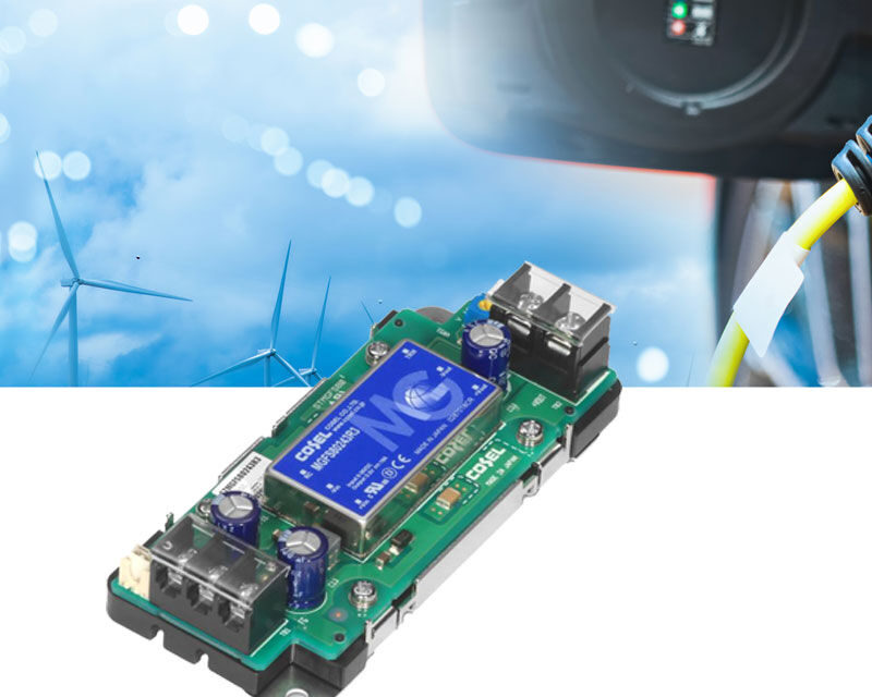 80W plug and play DC-DC converter suitable for transportation and Hi-Rel applications