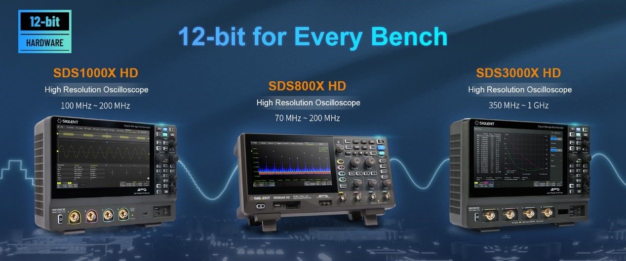 Telonic adds Siglent’s latest 12-bit oscilloscopes to its portfolio