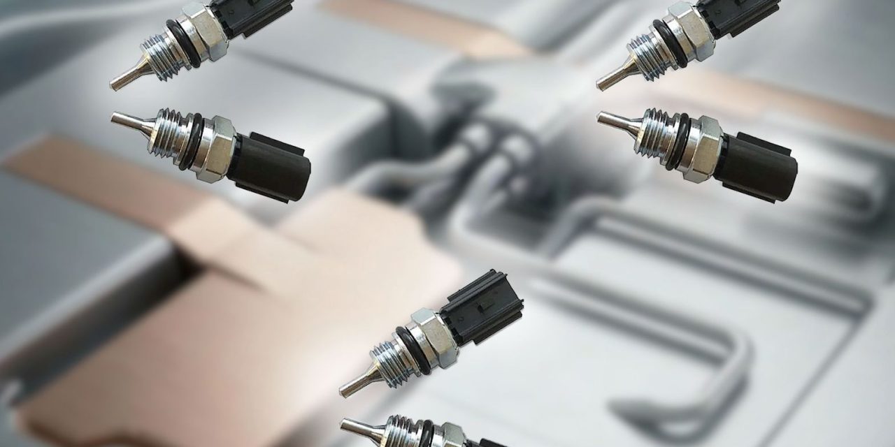 Fast, compact and lightweight IP67 Coolant Temperature Sensors
