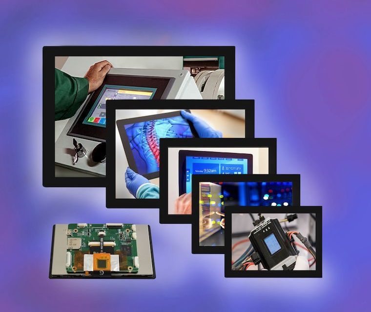 Extended Range of Touch Displays – including NEW 10.1″