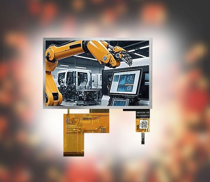 NEW Compact 4.3″ Touch Display with full viewing angle