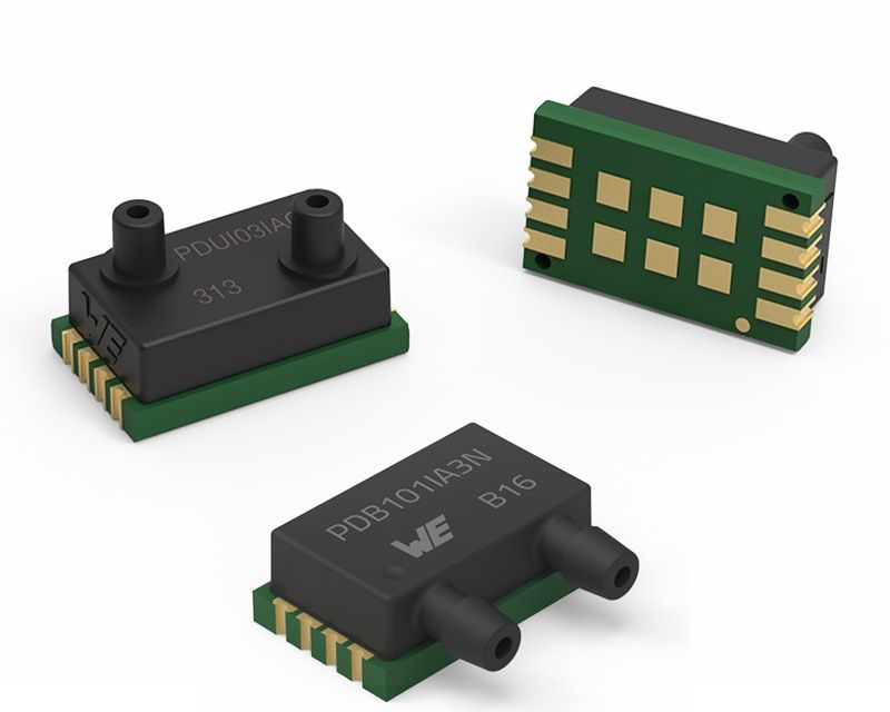Würth Elektronik expands its program of differential pressure sensors – High-precision MEMS Pressure Sensors Now Also for 3.3 V Supply