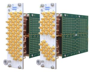 yu Pickering Interfaces significantly increases RF switching density with new 300 MHz 32x8 PXI & PXIe modules